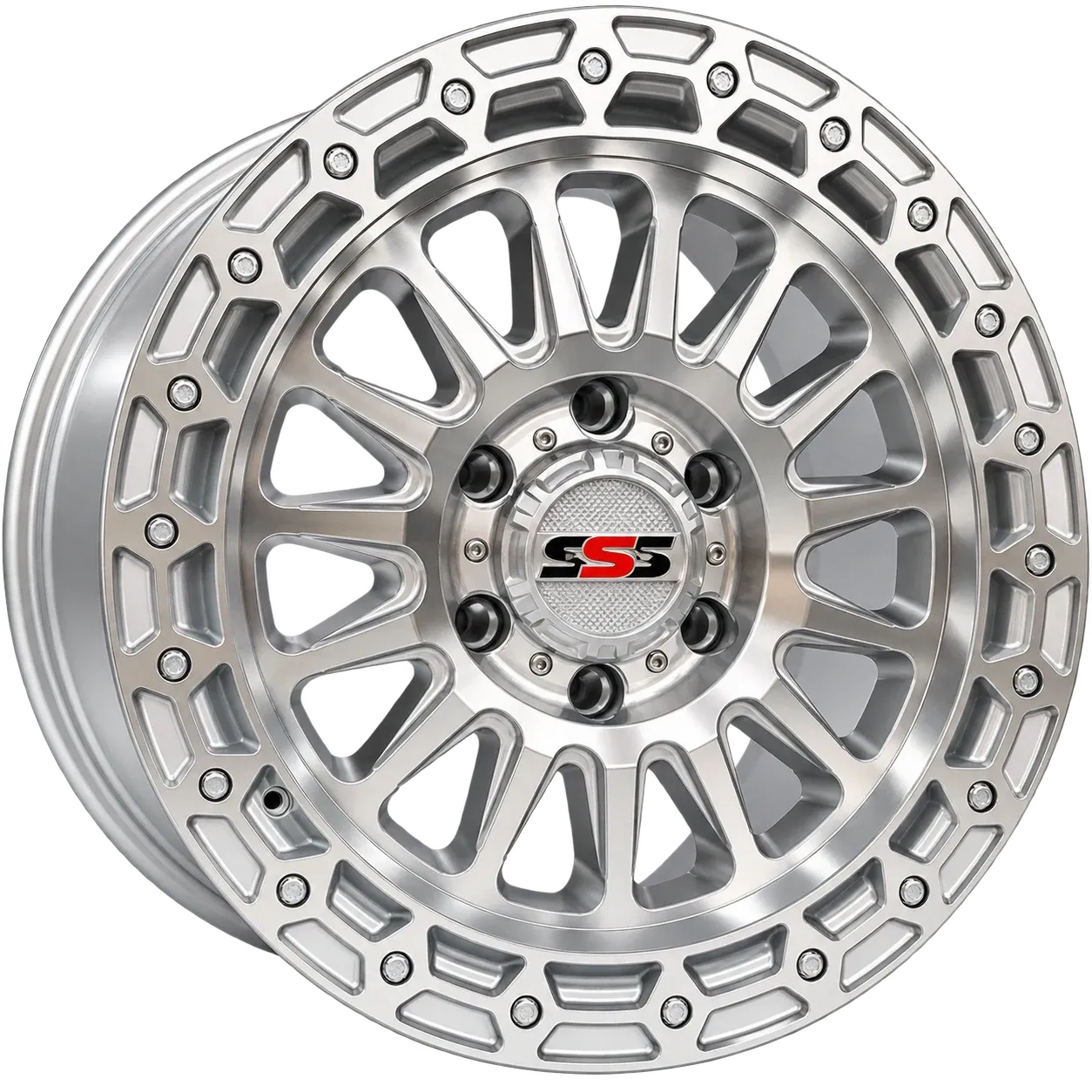 SSS Basecamp wheel in Machined Silver